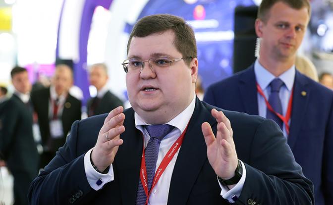 На фото: Игорь Чайка во время XXII Петербургского международного экономического форума на территории конгрессно-выставочного центра "Экспо
