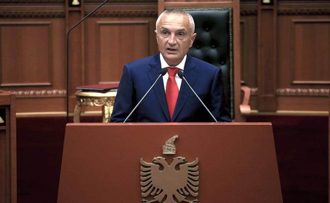 На фото: президент Албании Илир Мета