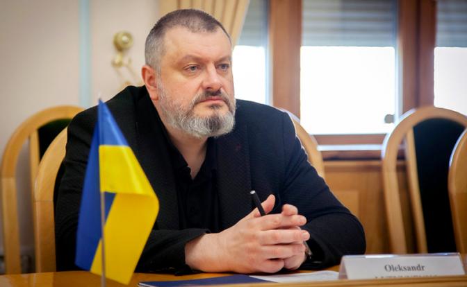 На фото: секретарь СНБО Украины Александр Литвиненко